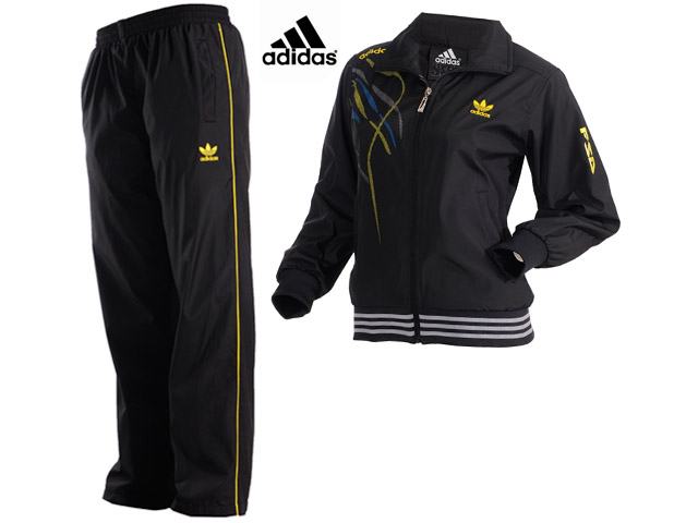 survetement adidas vert jaune rouge